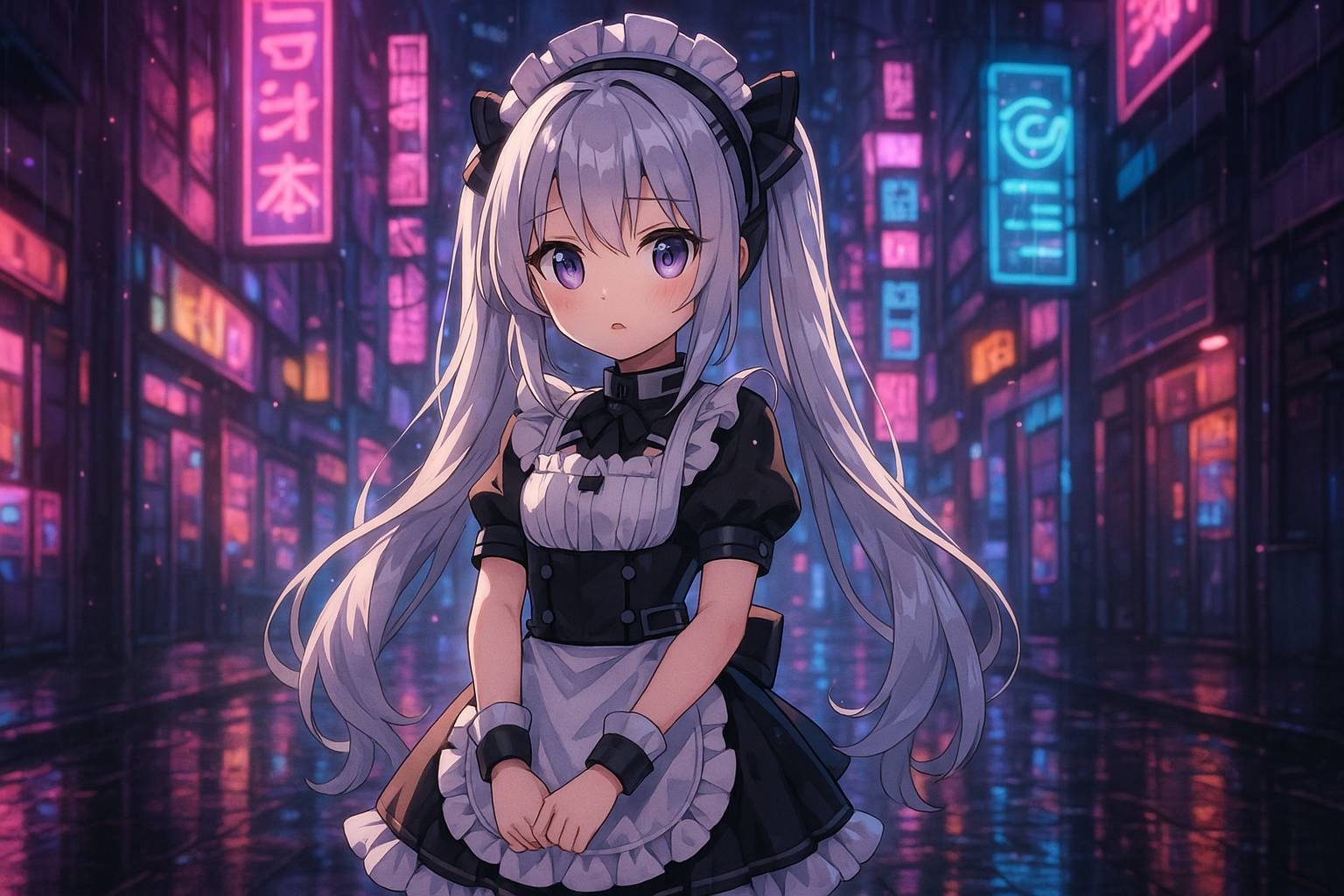 蜜桃教程动漫 - 赛博朋克少女